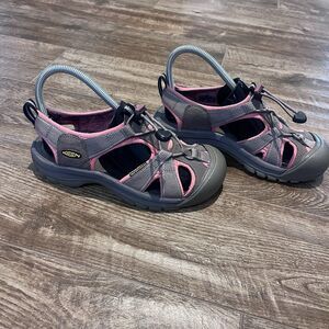 Keen Venice H2 Women's 6.5 Shoes Pink Brown Hiking Outdoor Sandals Waterproof